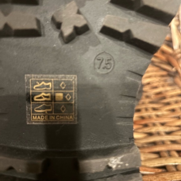 Dream Pairs Black Combat Boots Moto Boots in size 7.5 - Picture 11 of 15